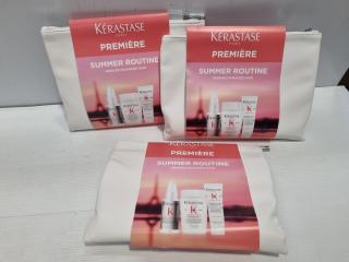 3x Kerastase Premiere Summer Routine Danaged Hair Repair Sets