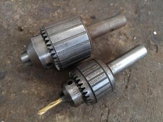 Jacobs Keyed Drill Chucks, 10mm & 13mm Sizes