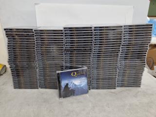 The Quest, a Musical Journey by Carlin, 149x CD's Bulk Lot