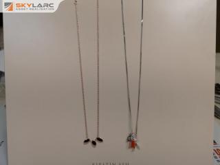 Sterling Silver & Rose Gold Vermel Necklaces