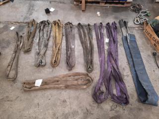 Assortment of Lifting Slings (various lengths)