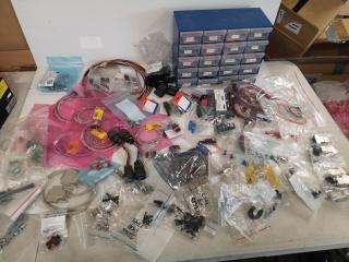 Assorted Electronic Parts Components, & More