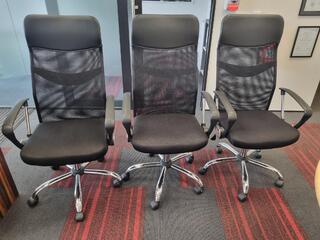 3x Office Desk Chairs