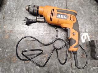 AEG Corded Drill