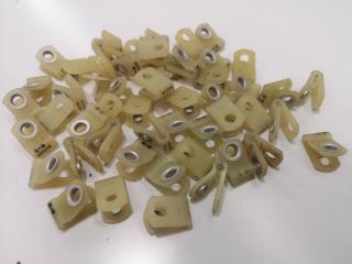 50x Aviation Plastic Loop Clamps for Wire Support Type MS25281 R2