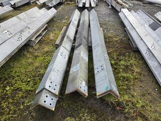 Pallet Lot Galvanized Angle Irons 200x200x13mm