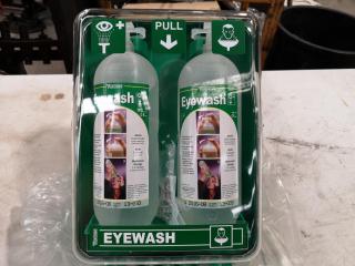 Tobins Industrial Eyewash Cabinet w/ 2x Bottles