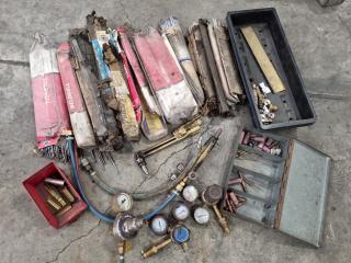 Assorted Welding Accesories, Rods, Parts