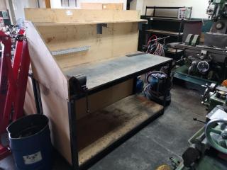 Heavy Duty Workshop Workbench w/ Vice