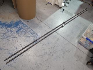 2x 2700mm Ball Screw Assemblies