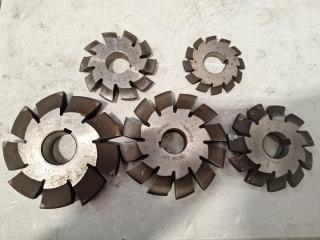 5 x Gear Cutters