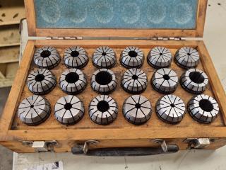 18-Piece ER32 Chuck Collet Set, Metric & Imperial Sizes