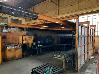 Industrial Workshop Paint Booth/Bay