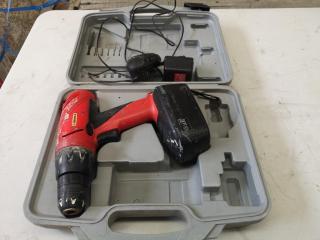 Cobra 14.4v Cordless Drill Driver w/ Case