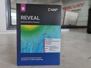 C-MAP Reveal Advanced Marine Chart SD Card, New 