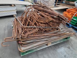 Pallet of Assorted Steel Rebar