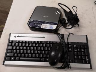 Acer Veriton N282G Ultra Slim Desktop Computer w/ Keyboard & Mouse