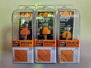 3 CMT Tools Router Bits