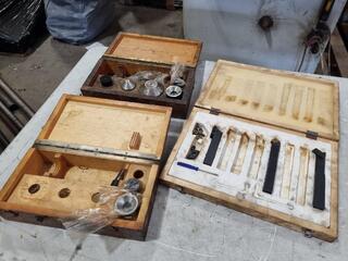 2x Lathe Dead Centre Sets & 1x Turning Set, ,all incomplete