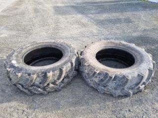 2 x Tractor Tyres