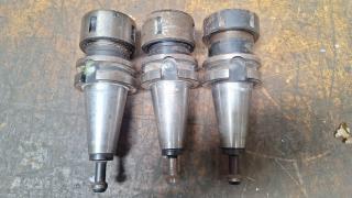 3 x BT40 Tool Holders