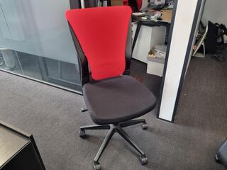Stylish Red/Black Office Desk Chair