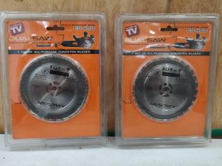 2x DualSaw CS450 Replacement Tungsten Saw Blades