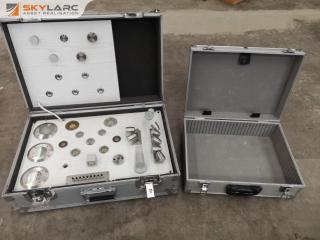 Assorted Sample LED Lighting Units w/ 2x Aluminium Cases