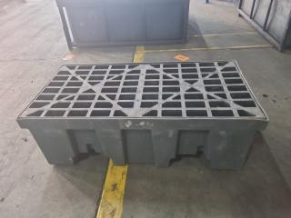 Dual 40 Gallon Drum Bund