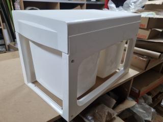 Kimberly Twin Pull-Out Waste Drawer System