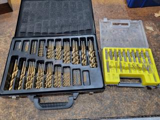 2x Sets of Jobber Drills from 0.4mm to 10mm Size