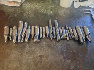 Large Lot of Milling Machine Endmills 