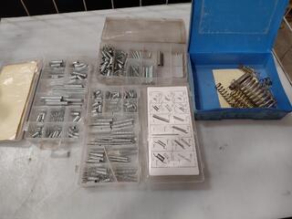 Assorted Metal Spring Sets in Plastic Cases