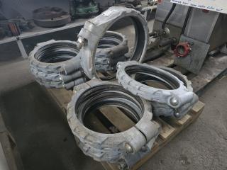 13 Aluminium Pipe Couplers