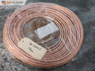 15-Metre Coil of Copper Tubing