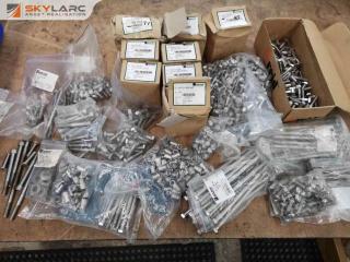 34kg of M10 Stainless Steel Bolts, Nuts, & Screws