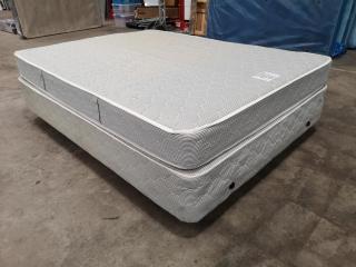 Fairyway Queen Bed Mattress w/ Mobile Base