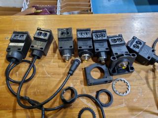 7x Allen Bradley Series 9000 Photoelectric Sensors