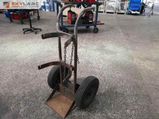 Industrial Welding Gas Bottle Trolley