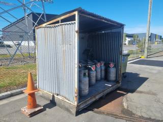 Small Steel Framed Shed