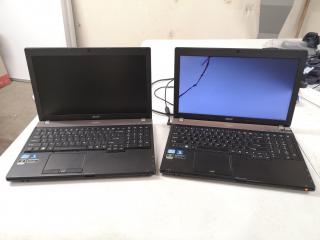 2x Acer TravelMate 6595 Laptop Computers w/ Intel Core i5