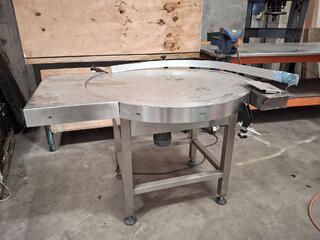 Stainless Steel Rotating Table with Wanshsin Motor