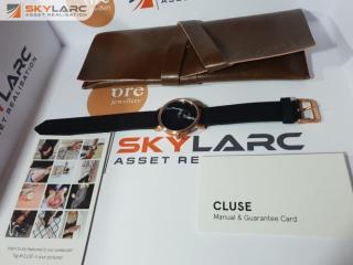 Cluse Petite La Roche Black Marble/Black Watch