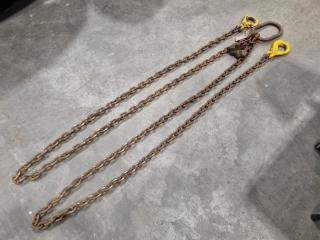 2-Leg Lifting Chain Assembly, 4.25 Ton Max Capacity