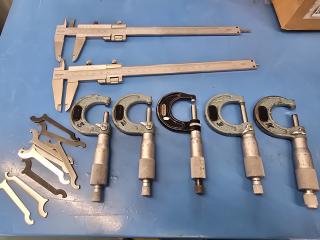 Vernier Calipers and Micrometers 