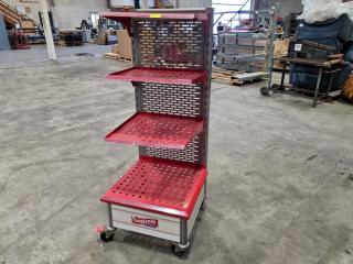 Mobile Adjustable Retail Shelving Unit