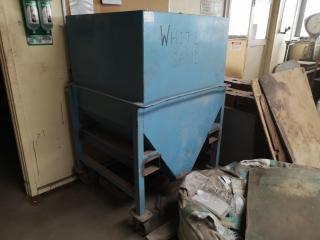 Mobile Industrial Material Hopper Bin