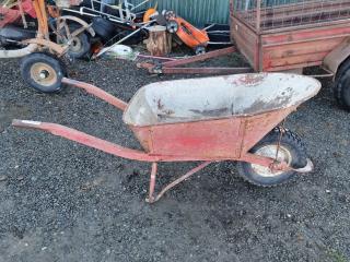 Steel Wheel Barrow 