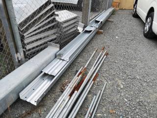 6x Galvanised Steel Purlins