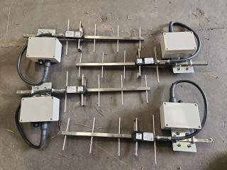 10 x Hyperlink Yagi Antennas 